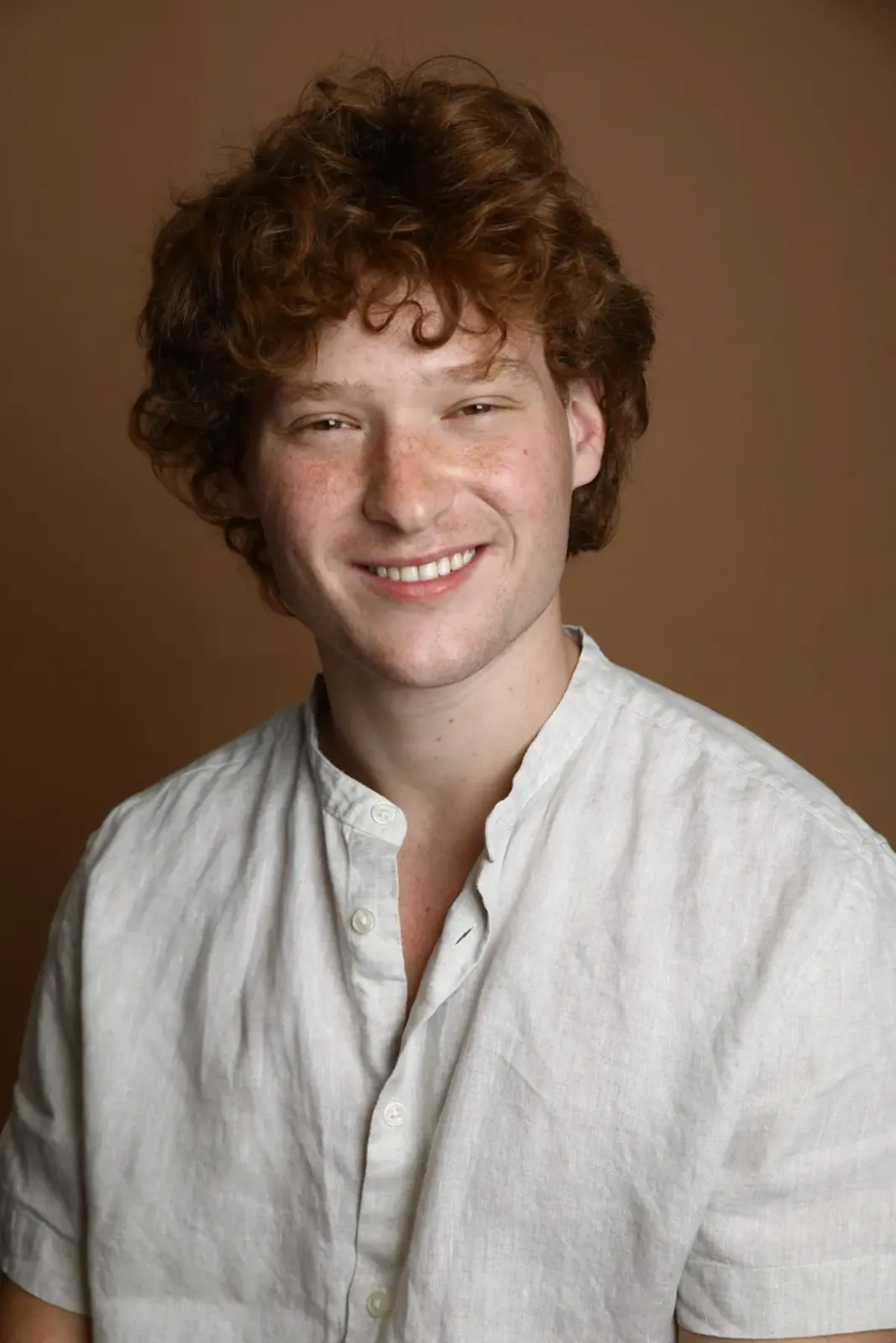 Warm commercial portrait